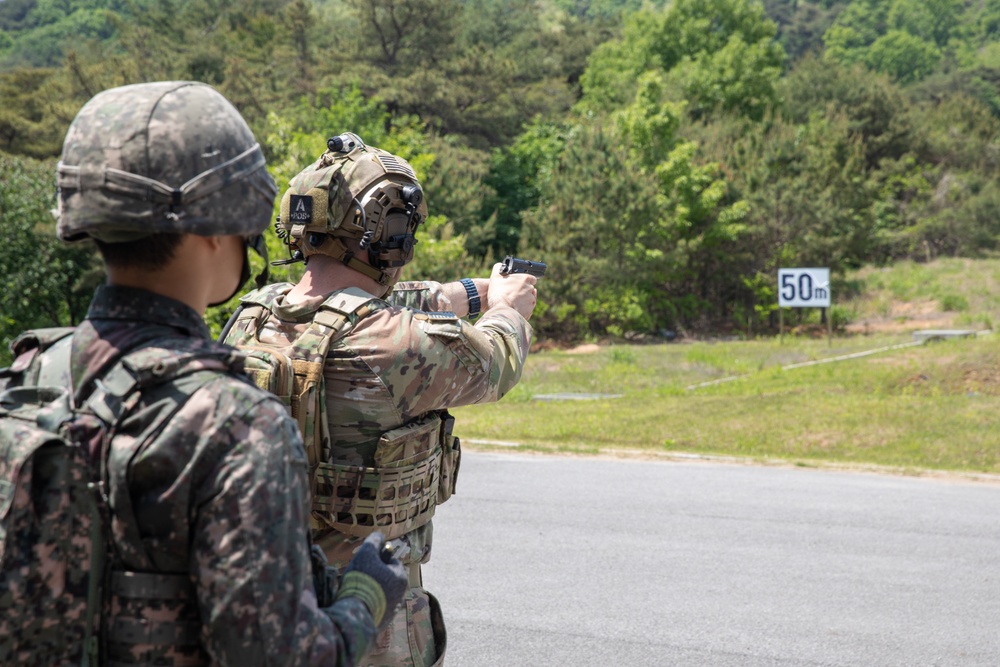 ROK-U.S. Combined Firearm Familiarization Training