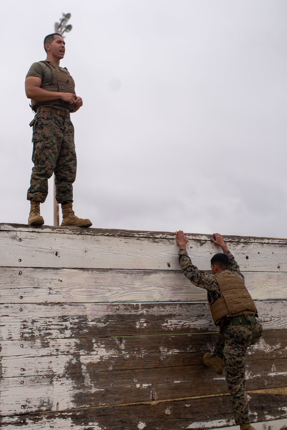 15th MEU Marines Conduct Shallow Water MCMAP PT