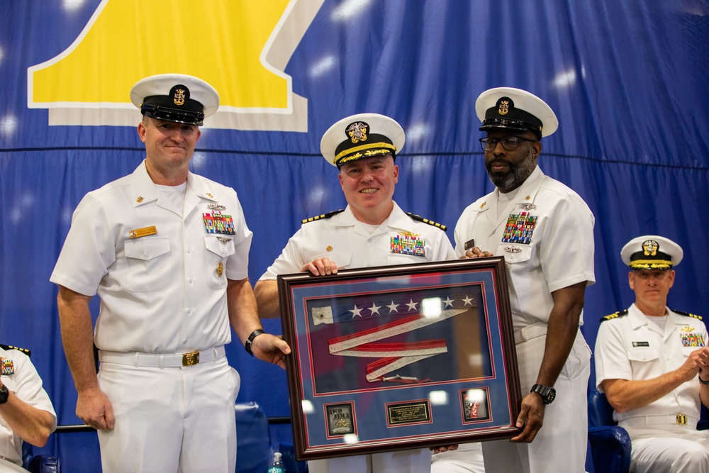 USS Iwo Jima Change of Command