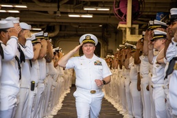 USS Iwo Jima Change of Command