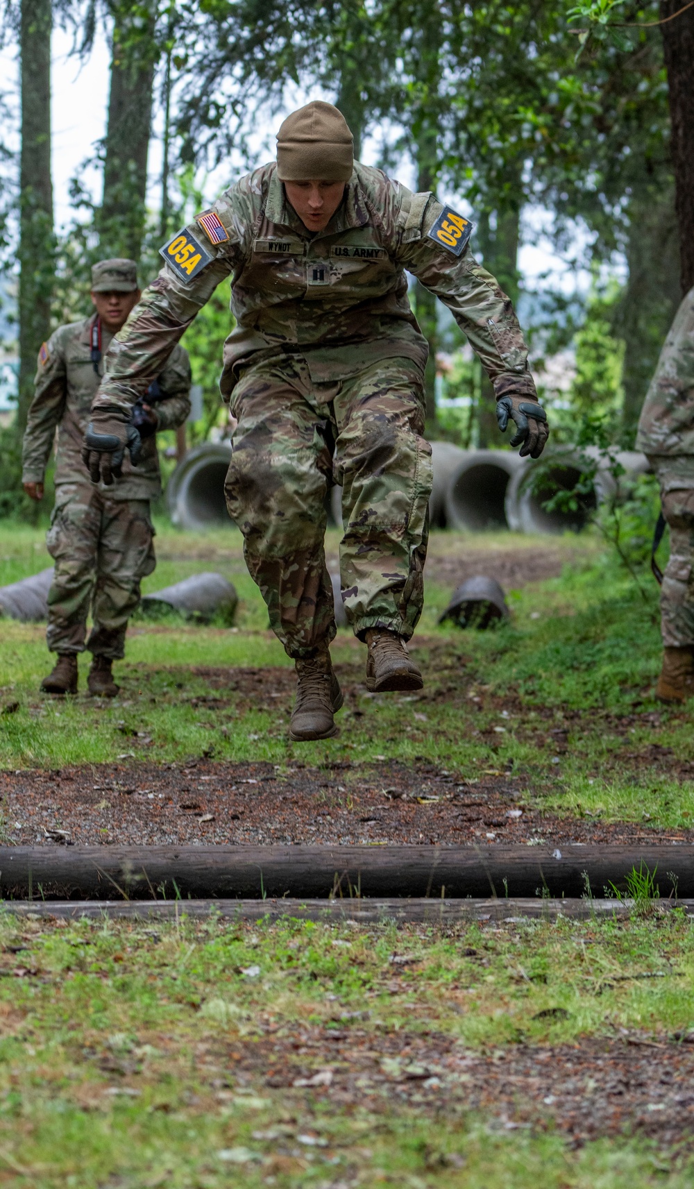 Gen. Omar N. Bradley Best OC/T Competition Day 2 Obstacle Course