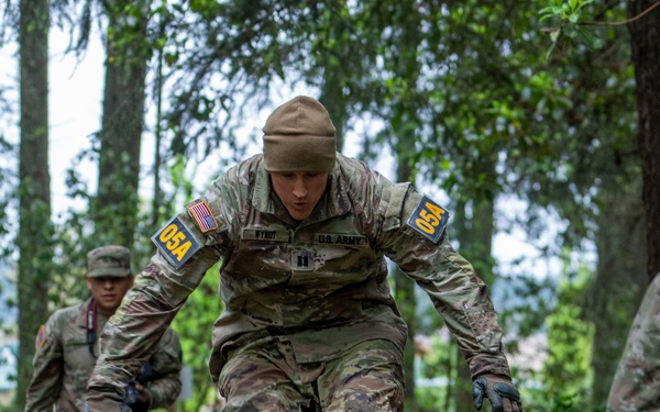 Gen. Omar N. Bradley Best OC/T Competition Day 2 Obstacle Course
