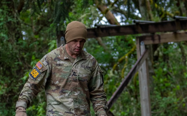 Gen. Omar N. Bradley Best OC/T Competition Day 2 Obstacle Course