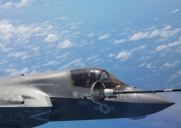 U.S.- Australian Interoperability Across the Pacific: RAAF Tanker Refuels USMC F-35B for Transpacific Flight