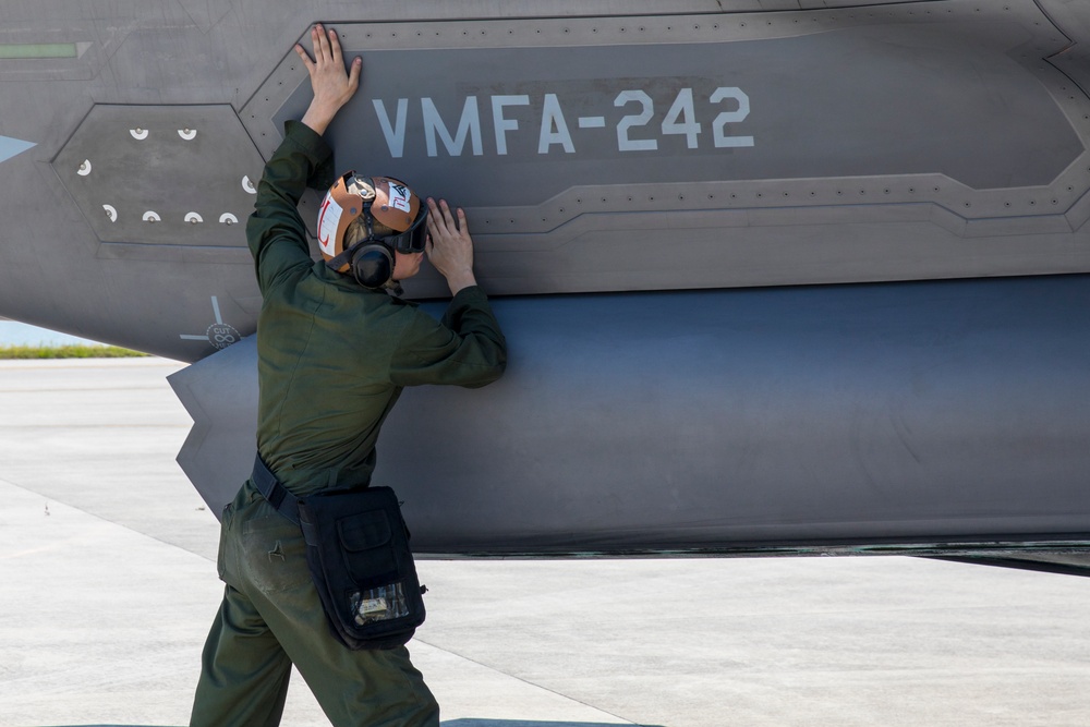VMFA-242 Conducts Flight Ops