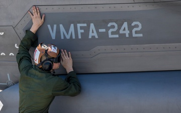 VMFA-242 Conducts Flight Ops