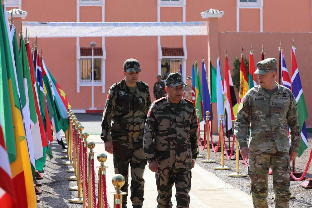 US, Morocco Opening Ceremony