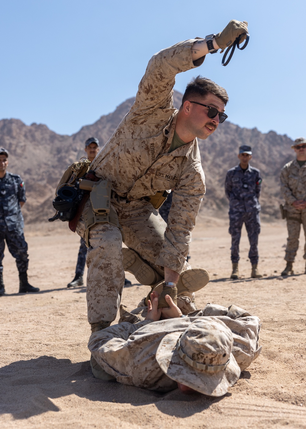 Maritime Combined Task Group Charlie: U.S. Marines with 4th Law Enforcement Battalion Train Partner Forces