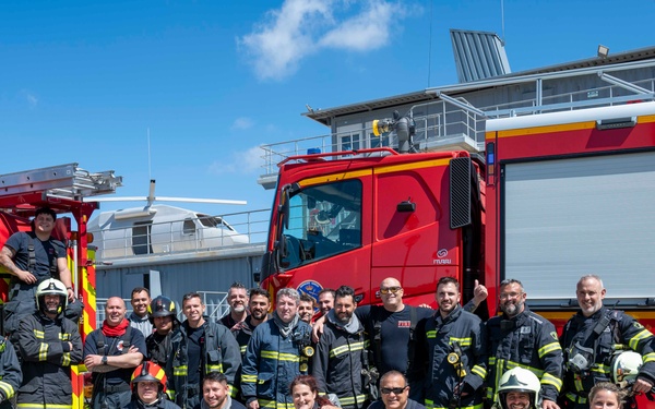 U.S and Spanish Firefighters participate in collaborative exercise