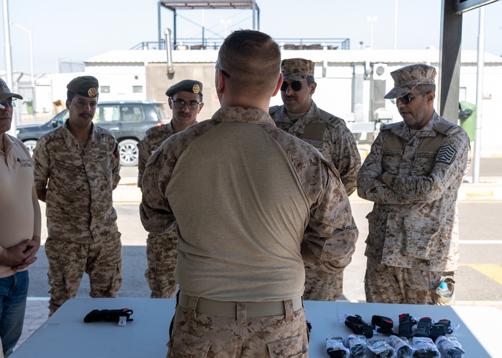 Maritime Combined Task Group Charlie: 4th Medical Battalion Trains Partner Nations