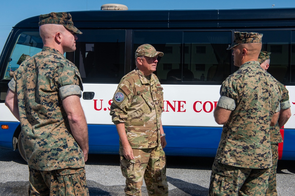 COMUSFJ Tours Joint Force in Okinawa