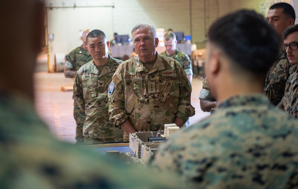 COMUSFJ Tours Joint Force in Okinawa