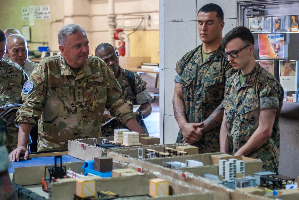 COMUSFJ Tours Joint Force in Okinawa