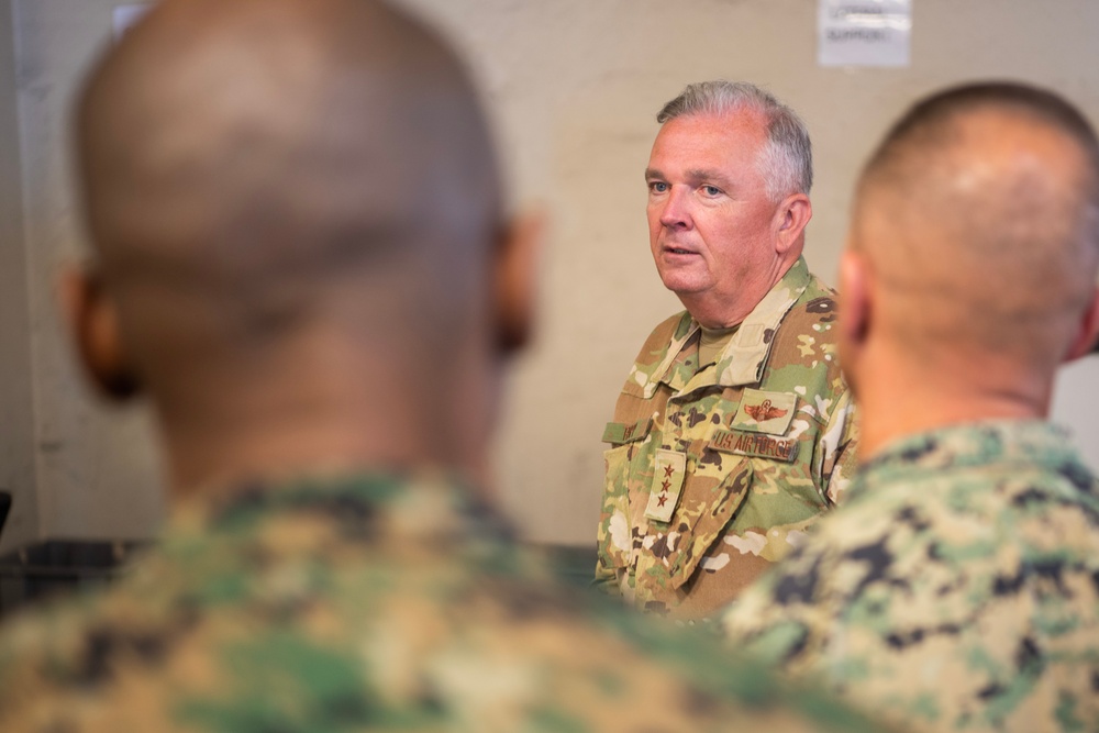 COMUSFJ Tours Joint Force in Okinawa