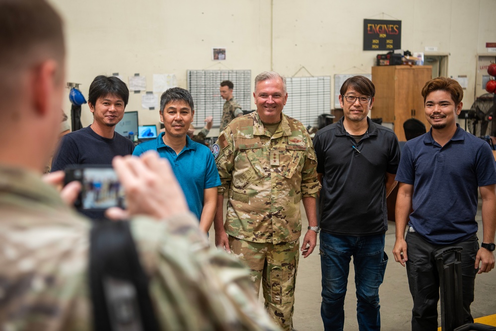 COMUSFJ Tours Joint Force in Okinawa