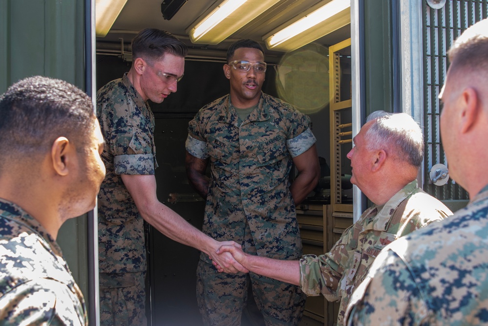 COMUSFJ Tours Joint Force in Okinawa