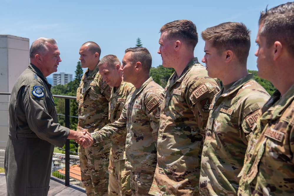 COMUSFJ Tours Joint Force in Okinawa