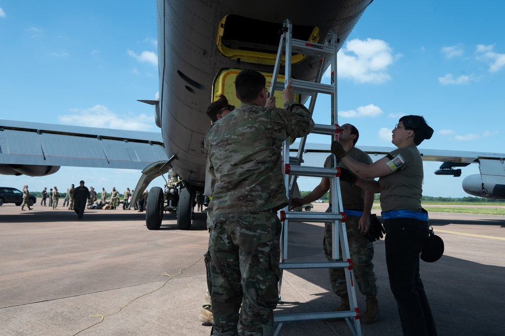 U.S. Bombers deploy to RAF Fairford for latest European bomber task force