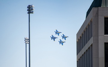 Blue Angels at the 2024 USNA Commissioning Week
