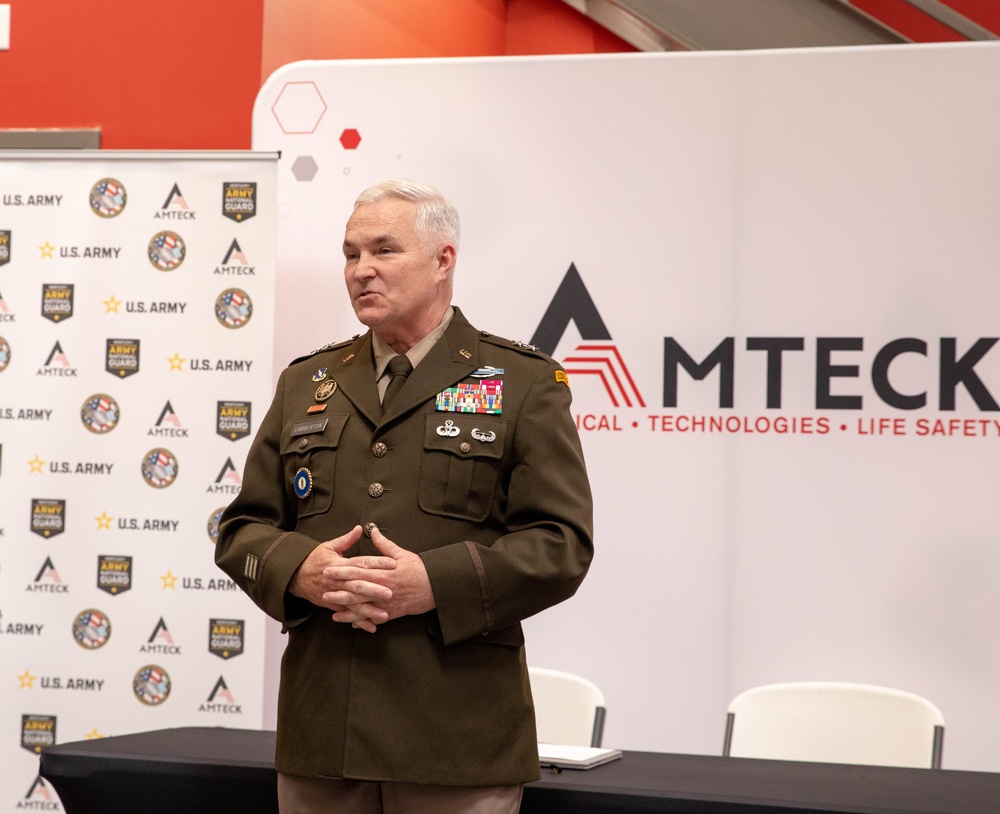 Kentucky Army National Guard, Amteck forge strategic partnership benefiting all Army Soldiers through PaYS Program