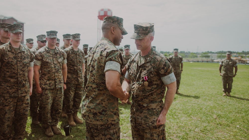 Lt. Col. Knowles Receives MSM
