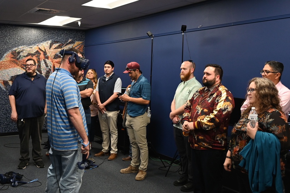 Leadership San Angelo Class of 24 Tours Goodfellow