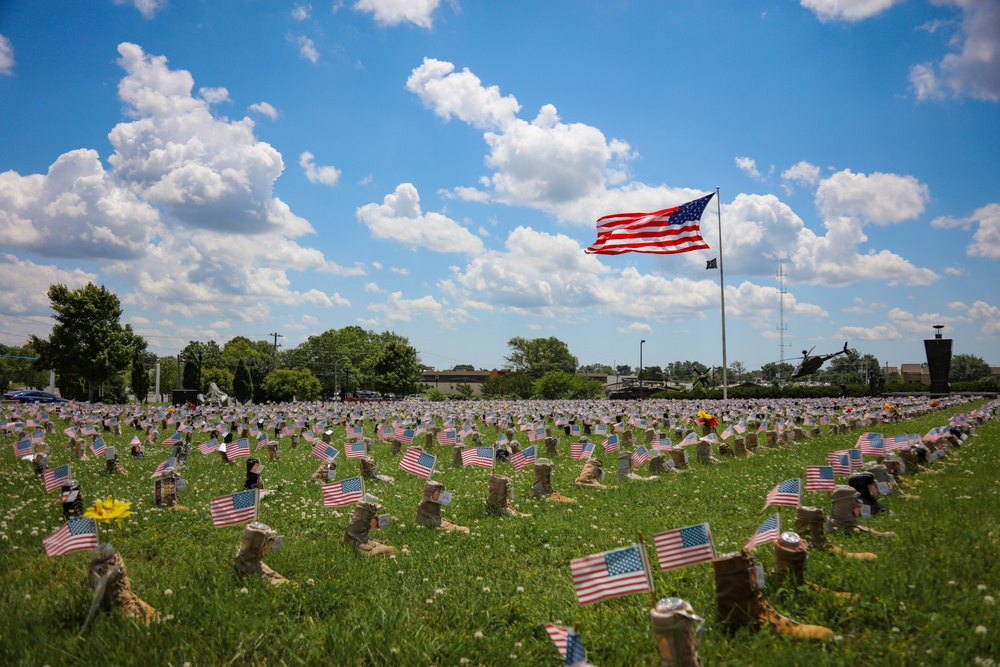 BACH Highlights Boots on the Ground Display