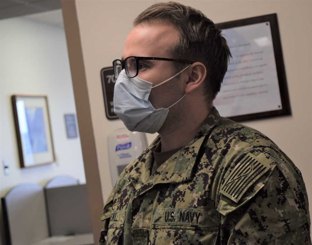 I am Navy Medicine – and Behavioral Health Tech – Hospital Corpsman 3rd Class Gunnar Haskill