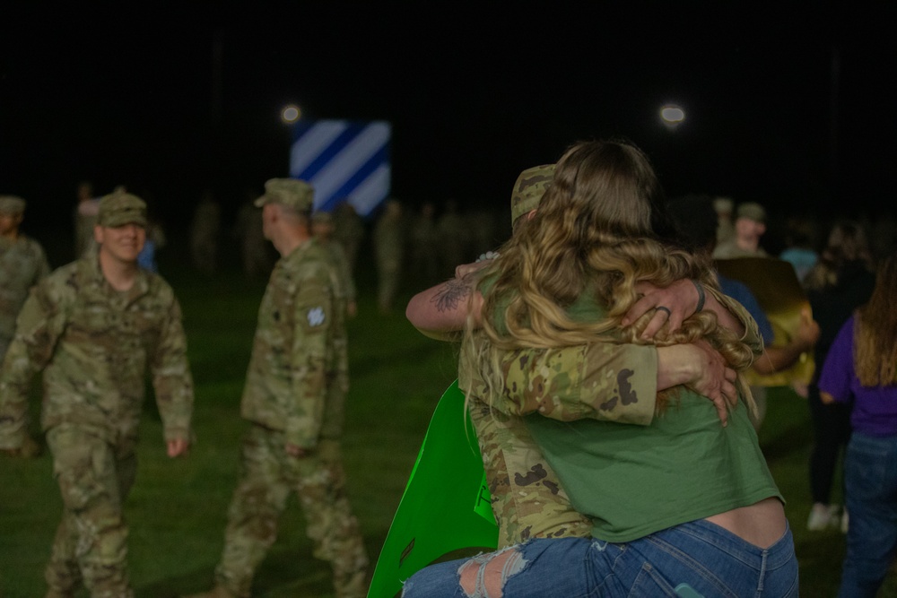 3rd Infantry Division welcomes home Spartan Soldiers from Eastern Europe