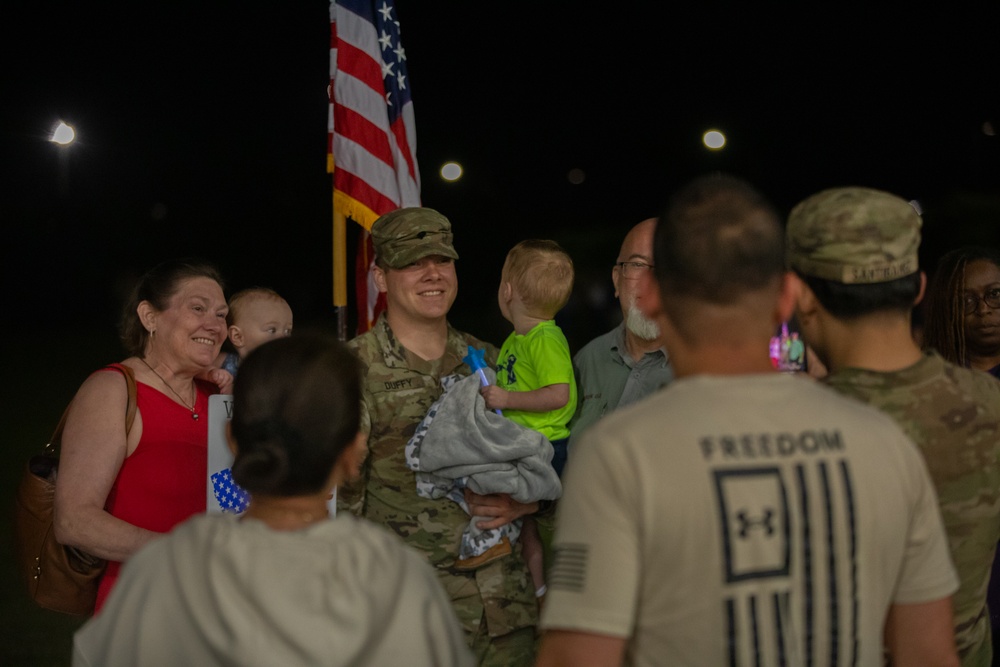 3rd Infantry Division welcomes home Spartan Soldiers from Eastern Europe