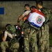 Competitors take part in Fuerzas Comando 2024 Night Ruck March