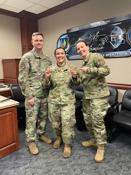 Vazquez was recently named the U.S. Air Force Command and Control Operations NCO of the Year.