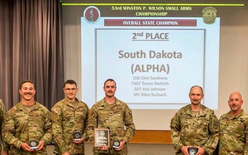 South Dakota Alpha Team among top finishers at 53rd WPW Marksmanship Championship