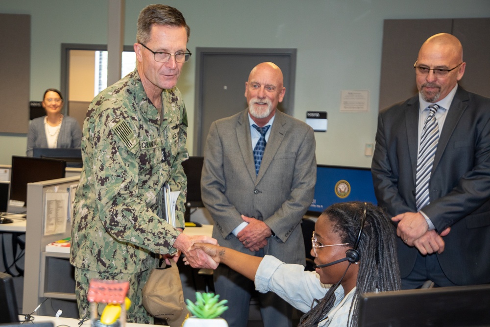 Judge Advocate General of the Navy Visits HRSC