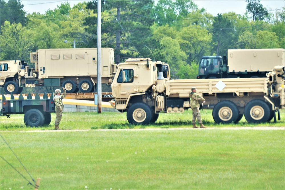 Fort McCoy’s first rail movement of 2024 is largest Wisconsin National Guard rail op in decades