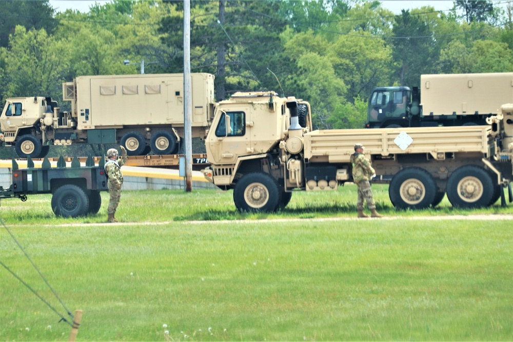 Fort McCoy’s first rail movement of 2024 is largest Wisconsin National Guard rail op in decades