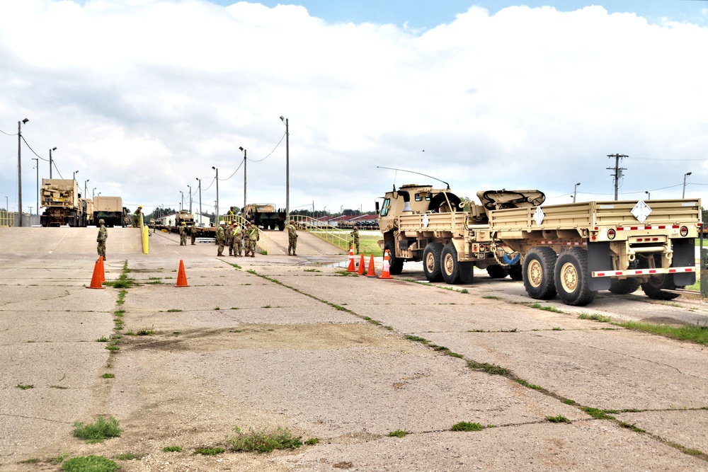 Fort McCoy’s first rail movement of 2024 is largest Wisconsin National Guard rail op in decades