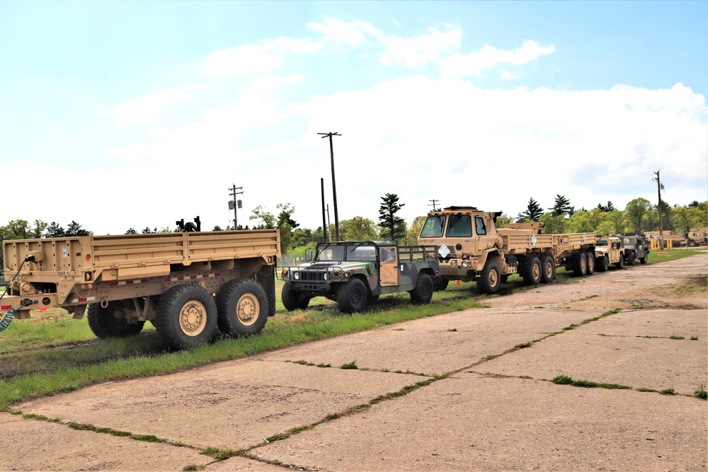 Fort McCoy’s first rail movement of 2024 is largest Wisconsin National Guard rail op in decades
