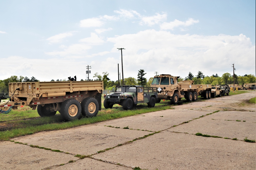 Fort McCoy’s first rail movement of 2024 is largest Wisconsin National Guard rail op in decades