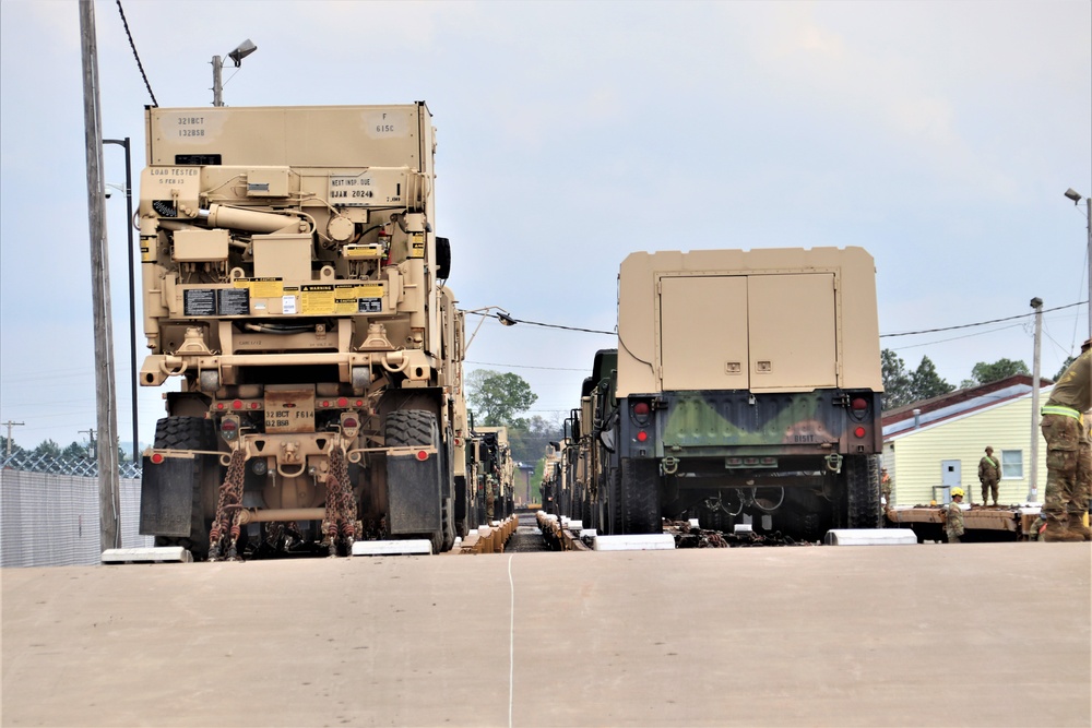 Fort McCoy’s first rail movement of 2024 is largest Wisconsin National Guard rail op in decades
