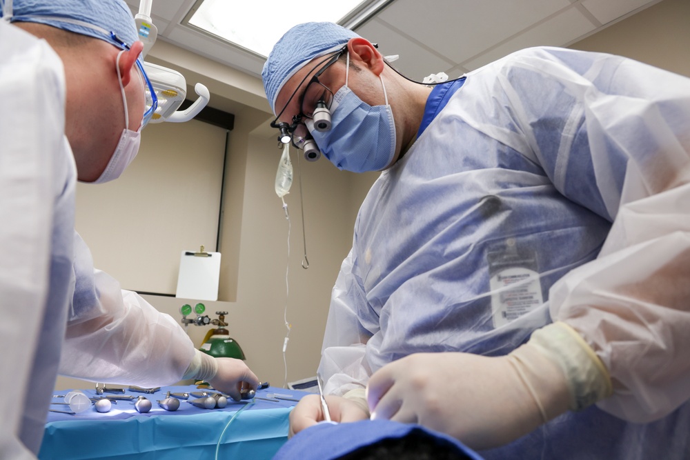 Maj. Vader performs wisdom teeth extraction operation