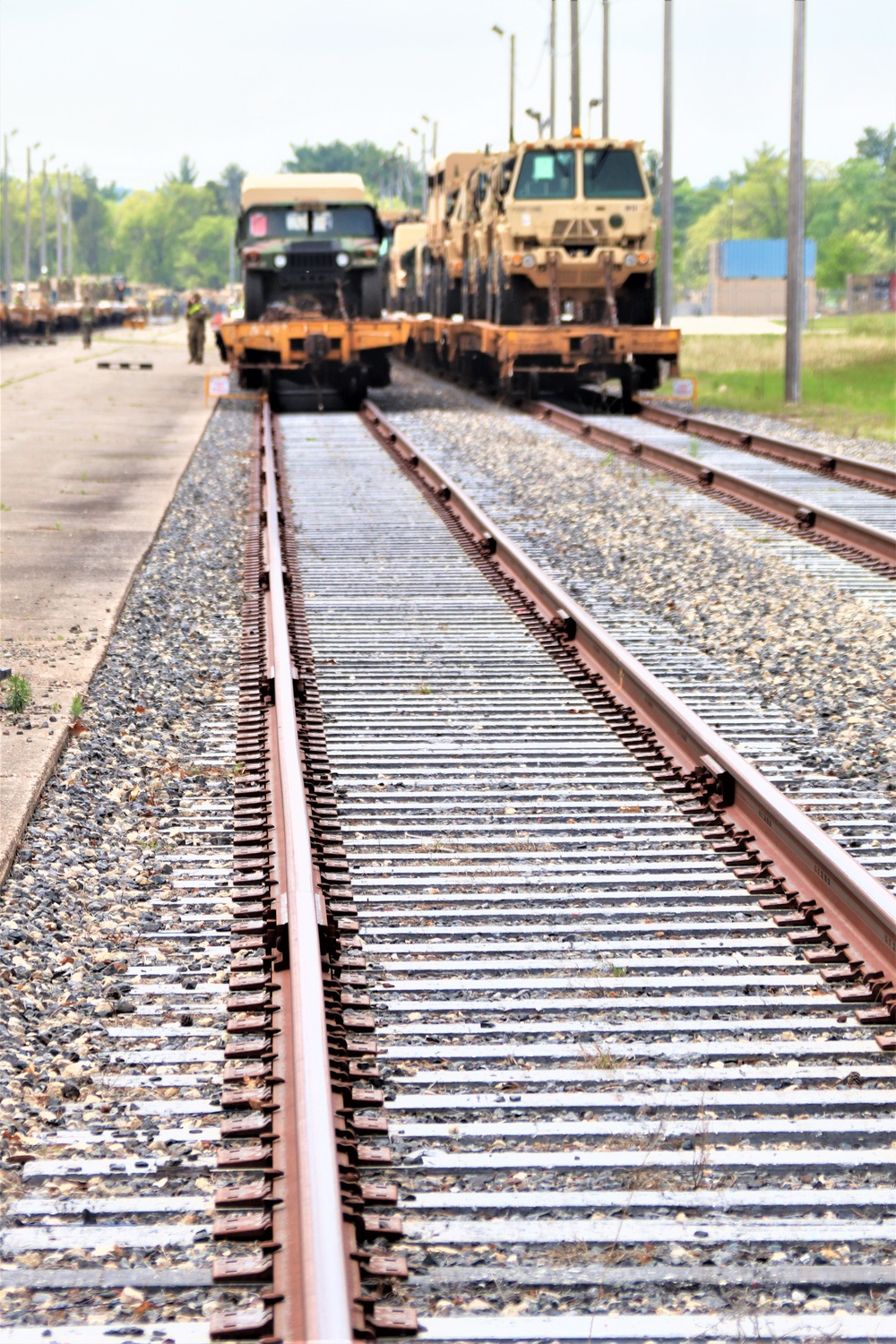 Fort McCoy’s first rail movement of 2024 is largest Wisconsin National Guard rail op in decades