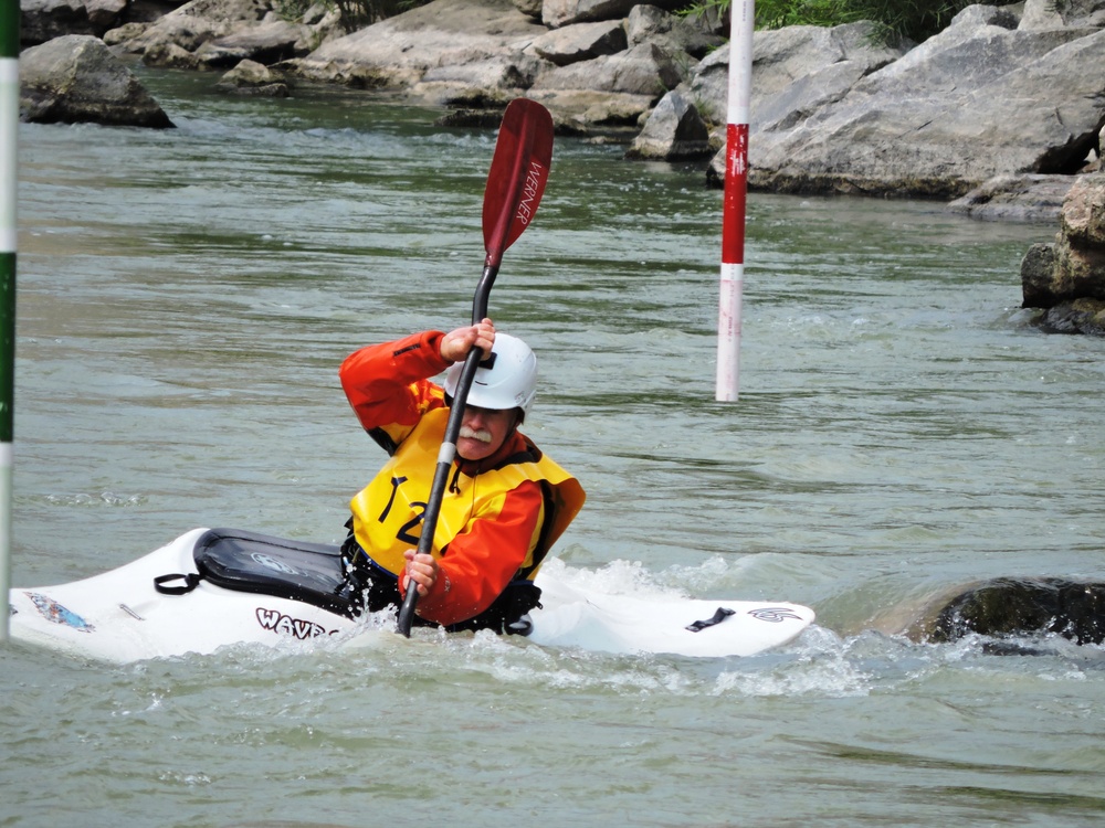 Ed Conning kayaking