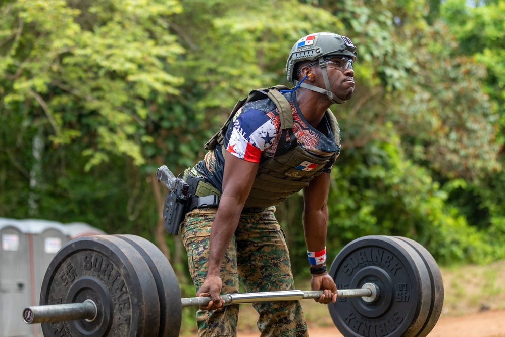 Competitors take part in Fuerzas Comando 24 Assaulter Course IV