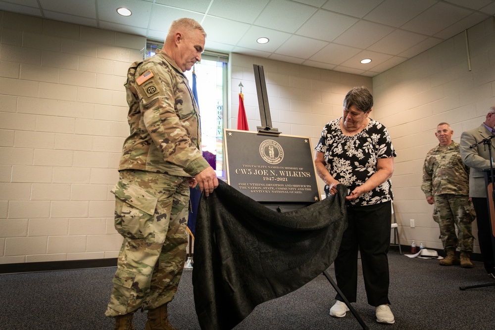 Soldier honored in building naming ceremony