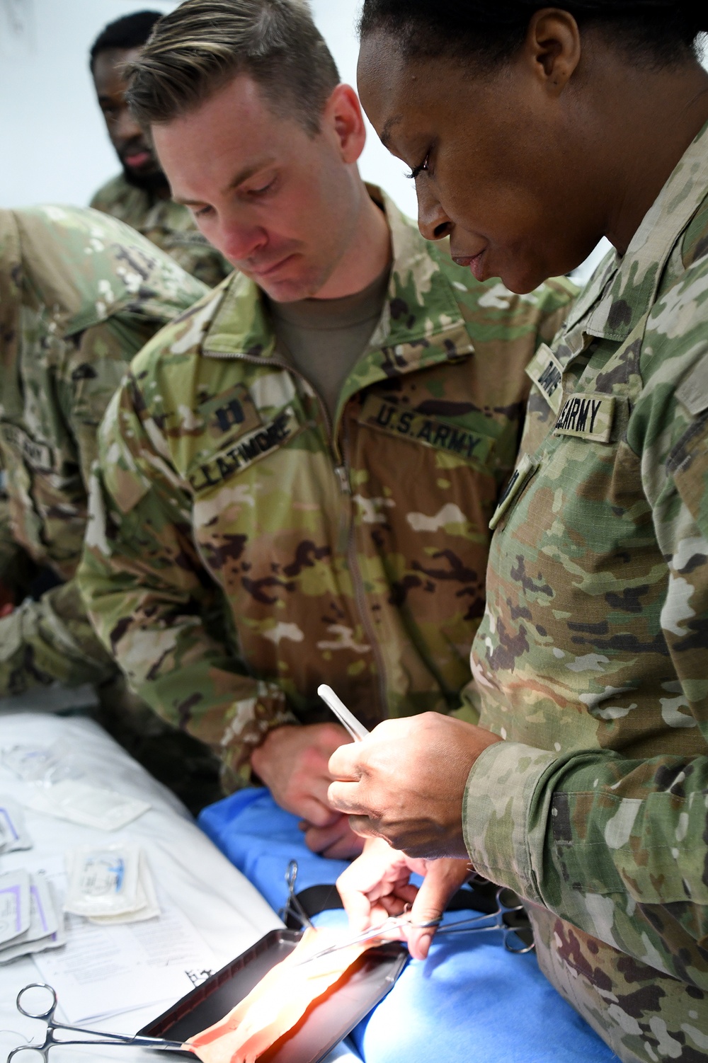 75th Field Hospital Operating Room Training