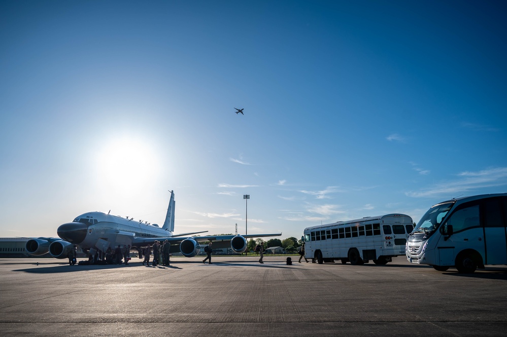 95th Reconnaissance Squadron visits RAF Fairford