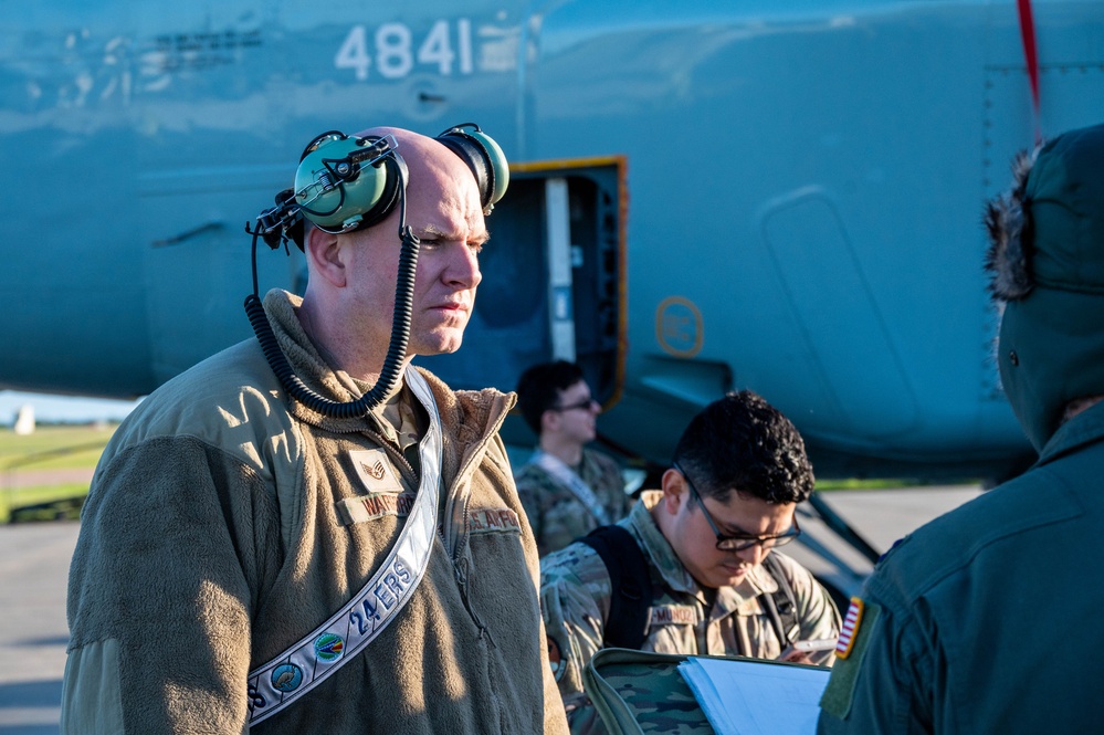 95th Reconnaissance Squadron visits RAF Fairford