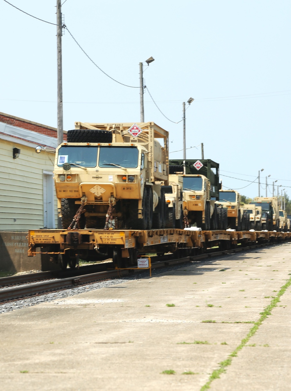 Fort McCoy’s first rail movement of 2024 is largest Wisconsin National Guard rail op in decades