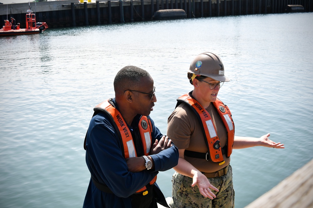 Navy Installations Command visits NBVC